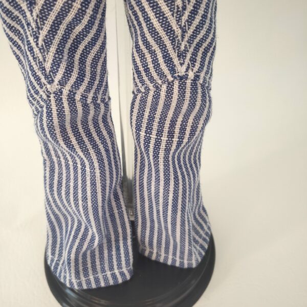Striped Top and Pants Set