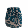 Tile Print Top And Skirt Set