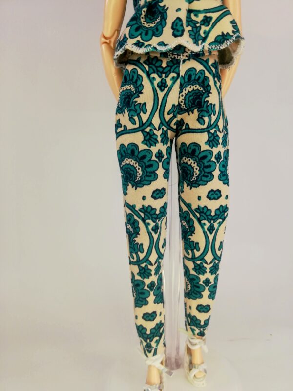Tile Print Pants