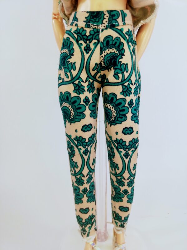 Tile Print Pants