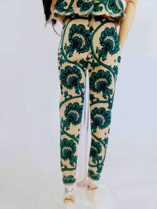 Tile Print Pants