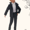Striped Suit For Ken